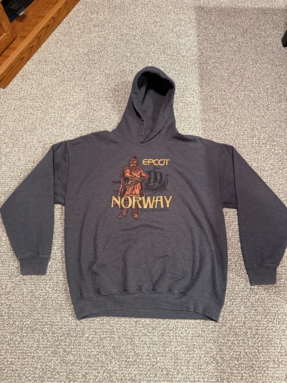 Walt Disney World Epcot Norway World Showcase Viking Sweatshirt